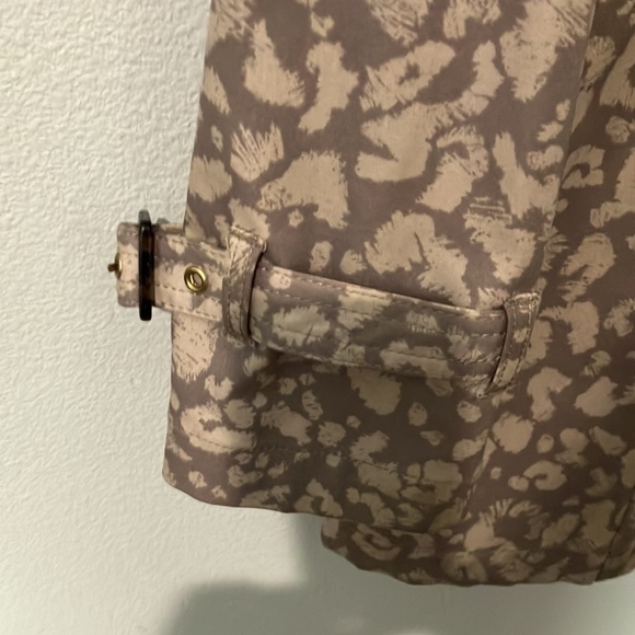 Daughters of the Liberation Double Brest animal print raincoat 800 - Picture 4 of 10